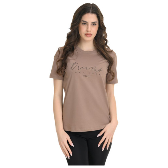 Target Γυναικεία κοντομάνικη μπλούζα Single Jersey ''Dreams'' T-Shirt